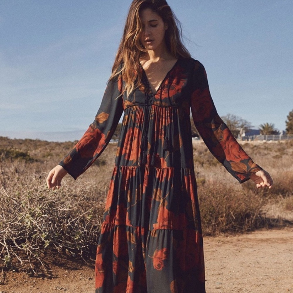 Christy Dawn Paloma Dress in Vintage Rose